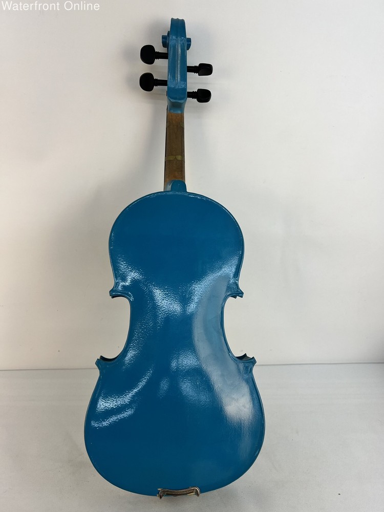 ViolinSmart Student Violin 4/4 Size Blue in Case Strings Instrument