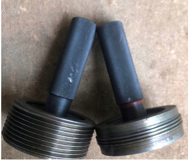 Test for MSBg piston thread 68 x 3 go/no go