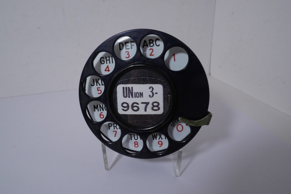 1 - Original Marked WESTERN ELECTRIC 6A DIAL for 302 & Completely Tested Working