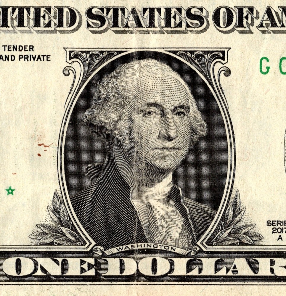 2017 G Star note Fancy Serial Number Regular Run