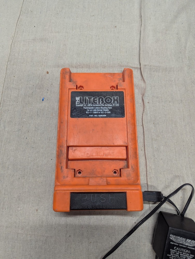 Streamlight LiteBox EMS Firefighter Flashlight With Charger