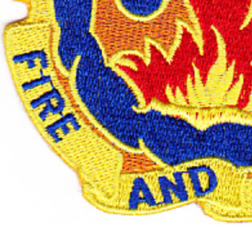 487th Chemical Battalion Patch
