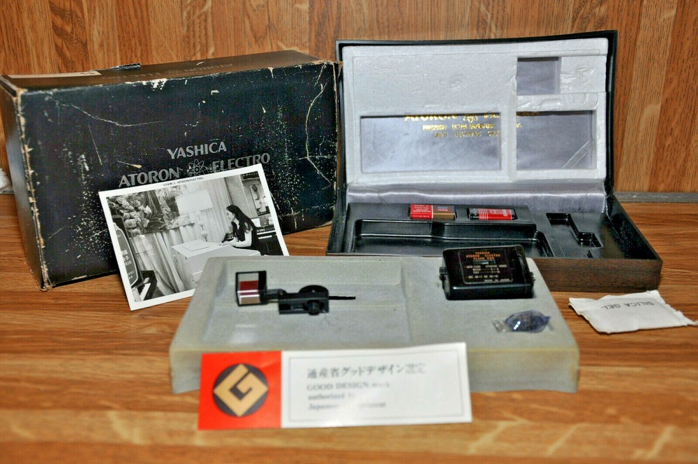 Yashica Atoron Electro Camera and CASE w accessories