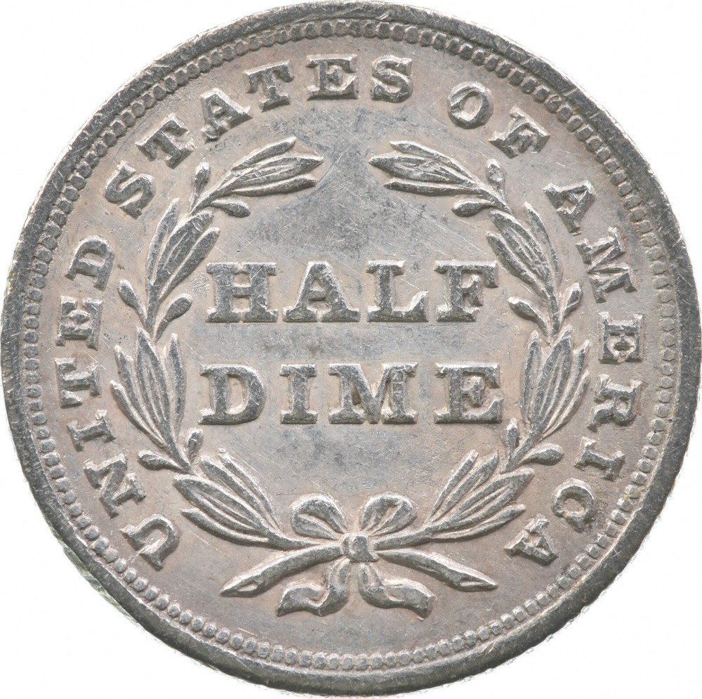 1837 Seated Liberty Half Dime *5515