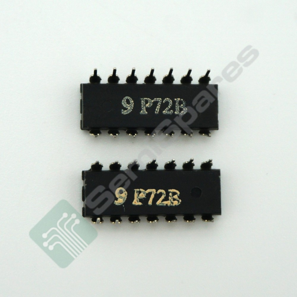 3 pcs. SGS HCF4072BE IC BINARY COUNTER 4-BIT 16 DIP