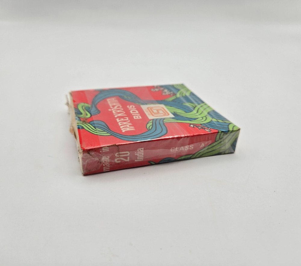 Hare Krishna Bidis Empty Tobacco Cigarette Box India