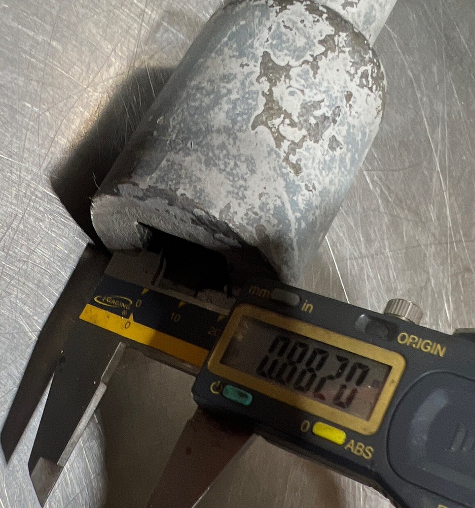 Vintage cast iron milling machine handle