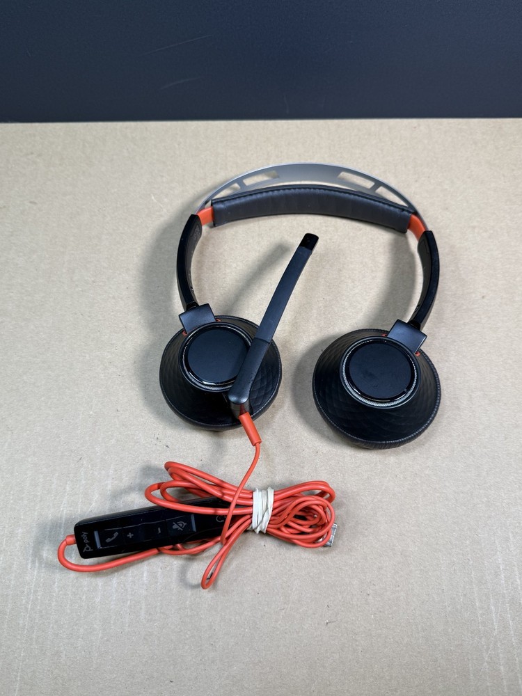 Plantronics Poly DUO C5220T Wired W/C5200 Controller Works Ships Fast!!!