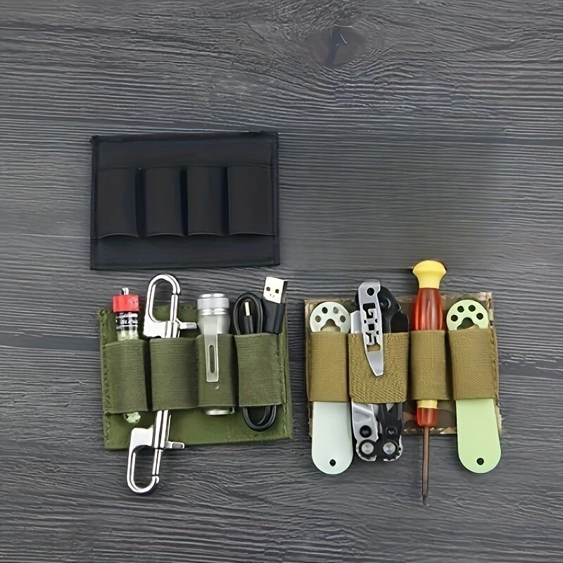 Vest Backpack Tool Rack Stretch Nylon Detachable Storage Organizer
