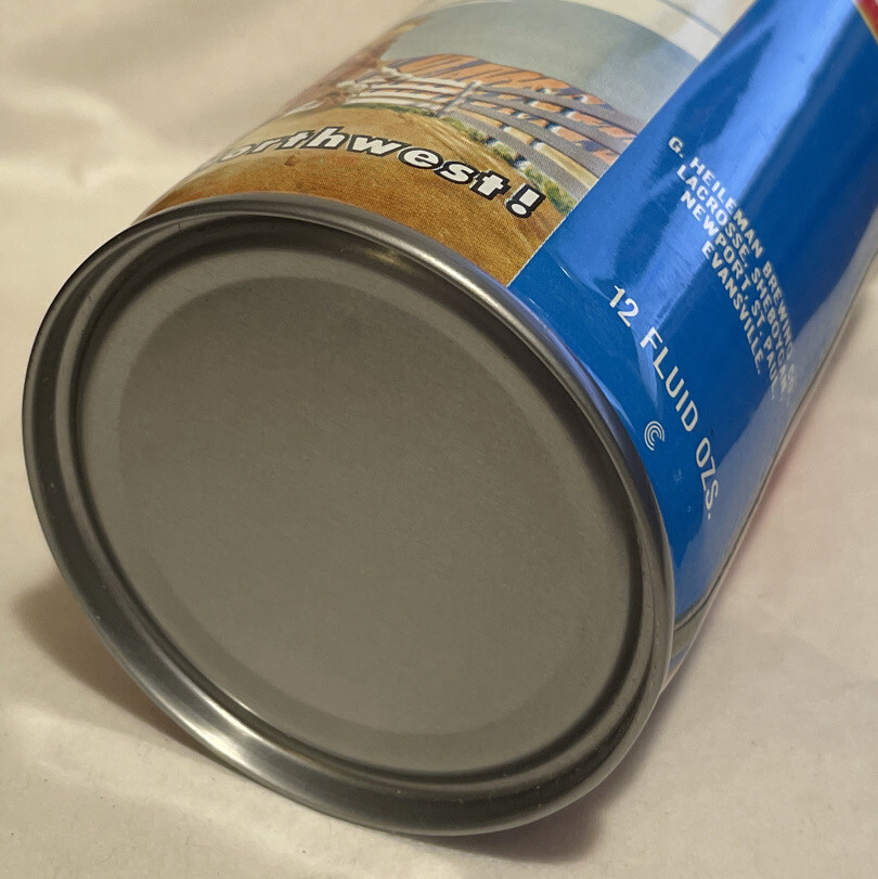 Schmidt Beer Rodeo Cowboy Beer Can G. Heileman Pull Ring Top Empty Excellent