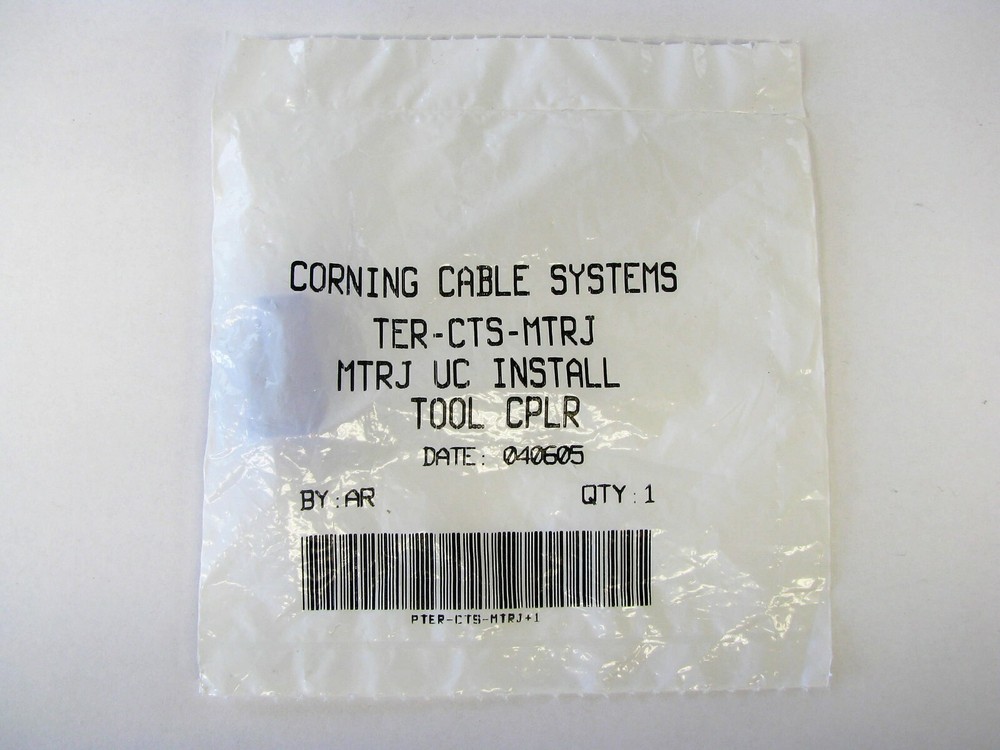 Corning TER-CTS-MTRJ Installation Tool Coupler NEW
