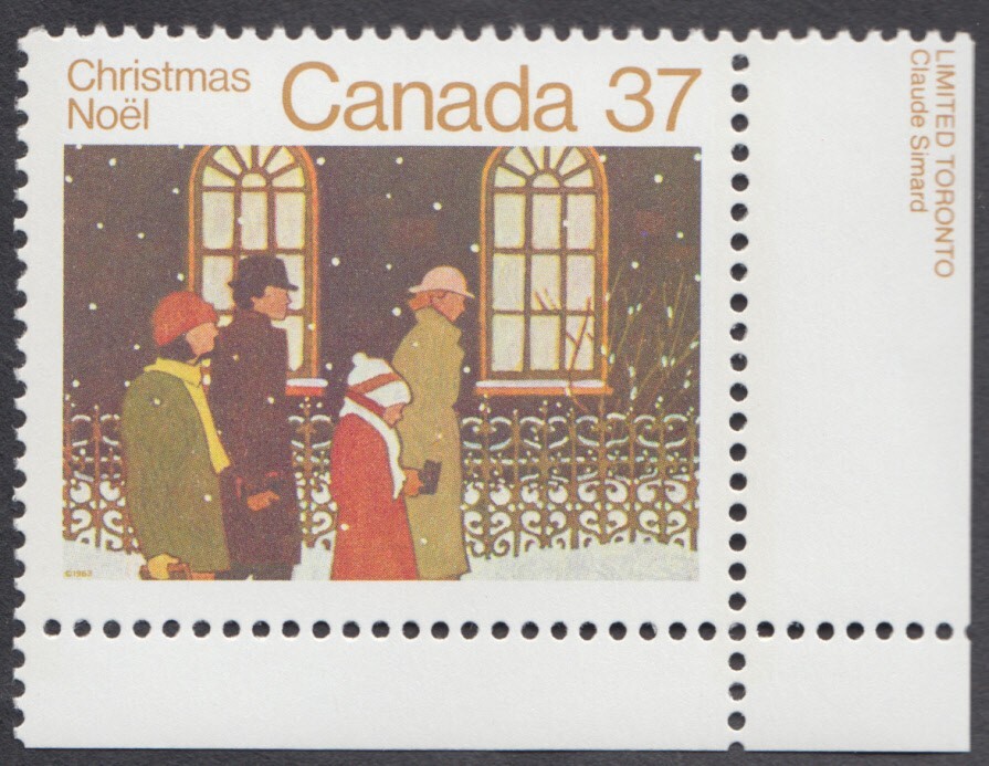 Canada- #1005 Christmas - MNH