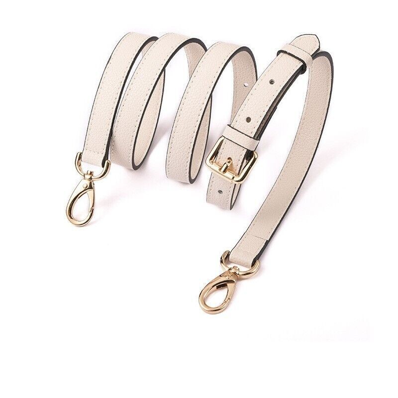 Genuine Leather Shoulder Crossbody Replacement Adjustable Purse Handle Bag Strap