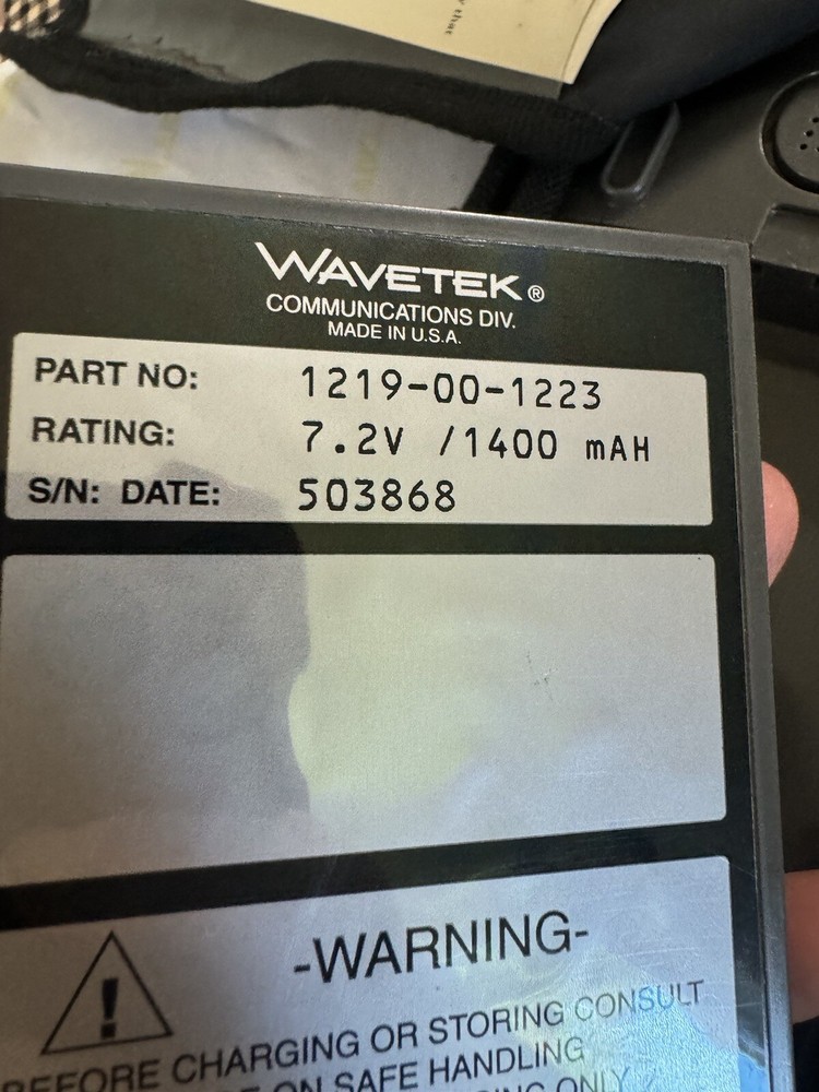 Wavetek Micro Stealth MS1000 Signal Level Meter With Case As Is