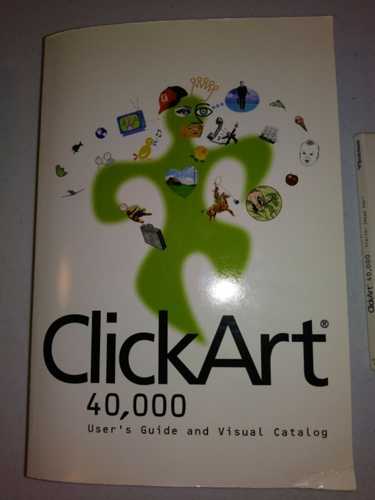Click Art 40,000 Starter Image Pak w/Users Guide, Visual Catalog, 3 CDs