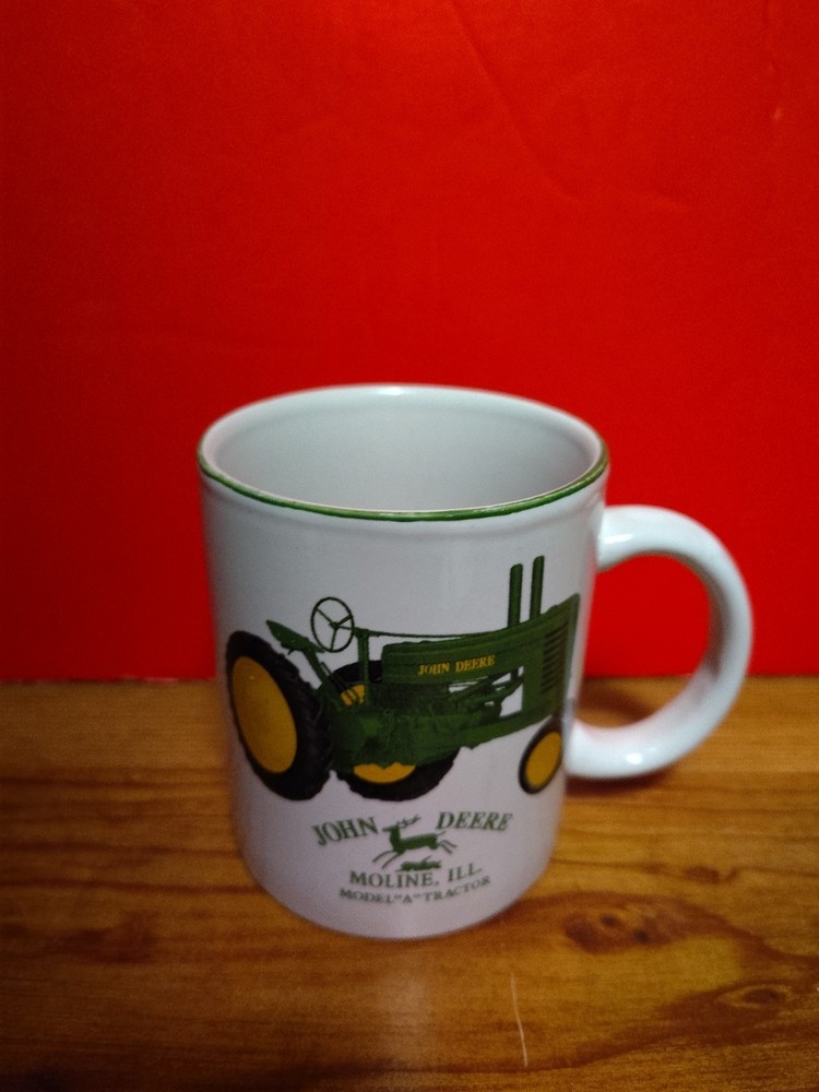 John Deere Tractor Coffee Mug EUC