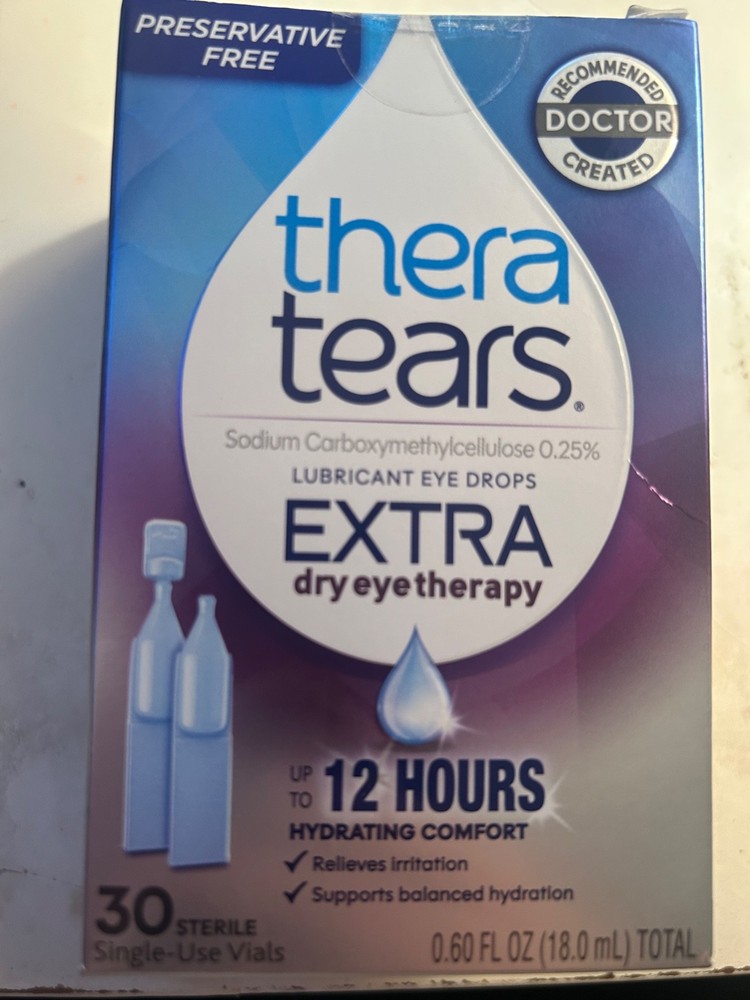 TheraTeats Extra Dry Therapy 30 Vials, Exp-o7/27