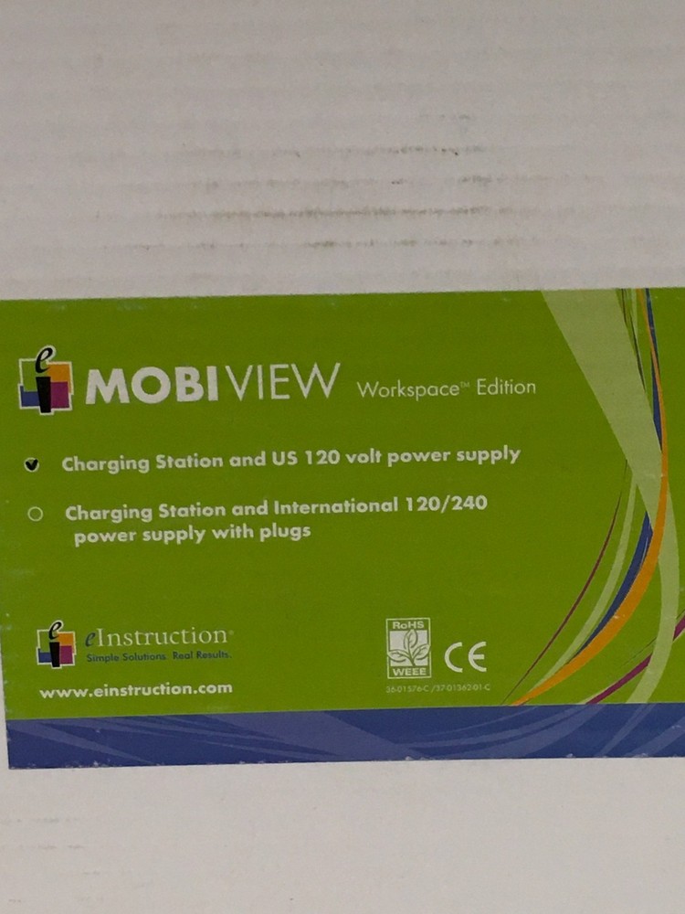 NEW eInstruction MWB600 MobiView Workspace Edition Interactive Tablet FREE SHIP