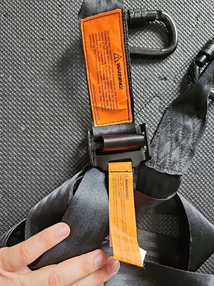 Hunter Safety System Primary Tree Strap / Lineman's Climbing Strap