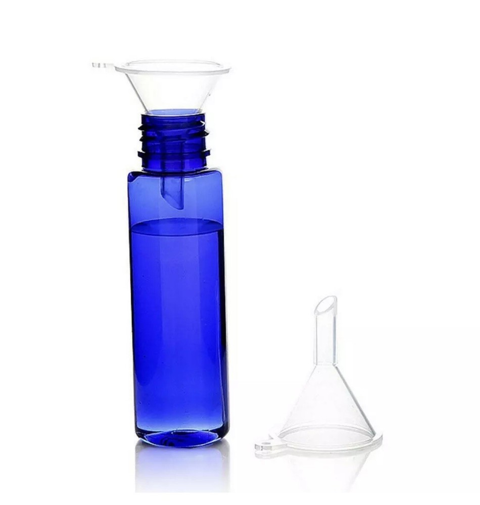2 Funnels Small MINI Plastic Perfume Diffuser Bottle Liquid Oil FRAGRANCE Spices