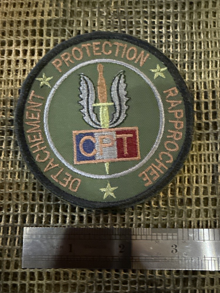 French Foreign Legion Detachment Protection Rapprochee Afgan War Patch