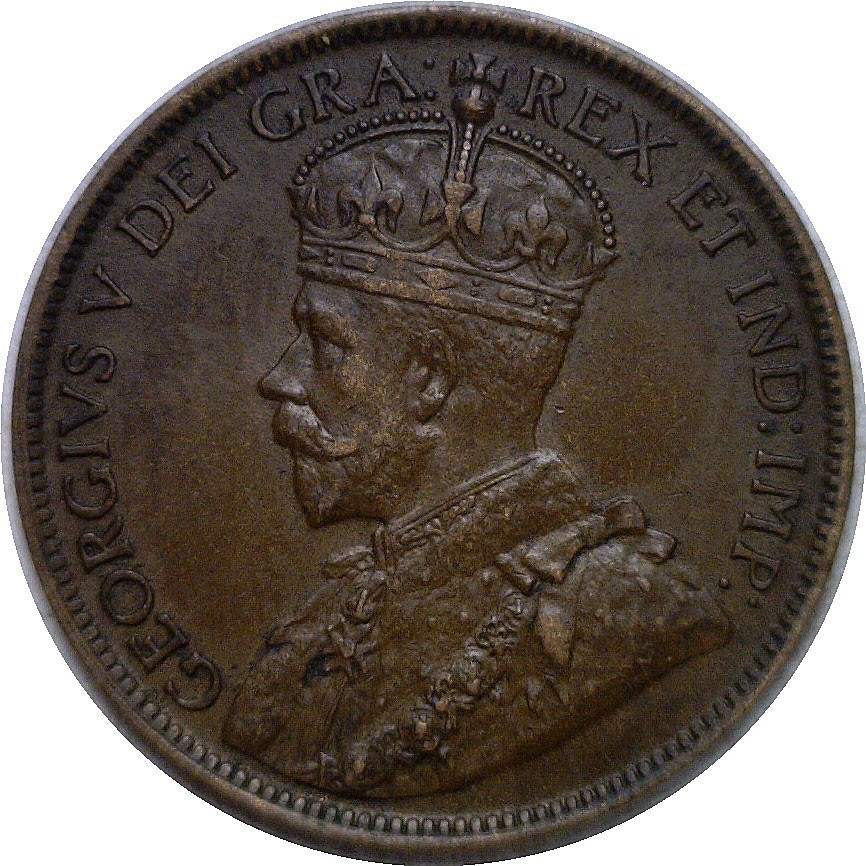 1915 1C Canada Large Cent George V XF KM# 21