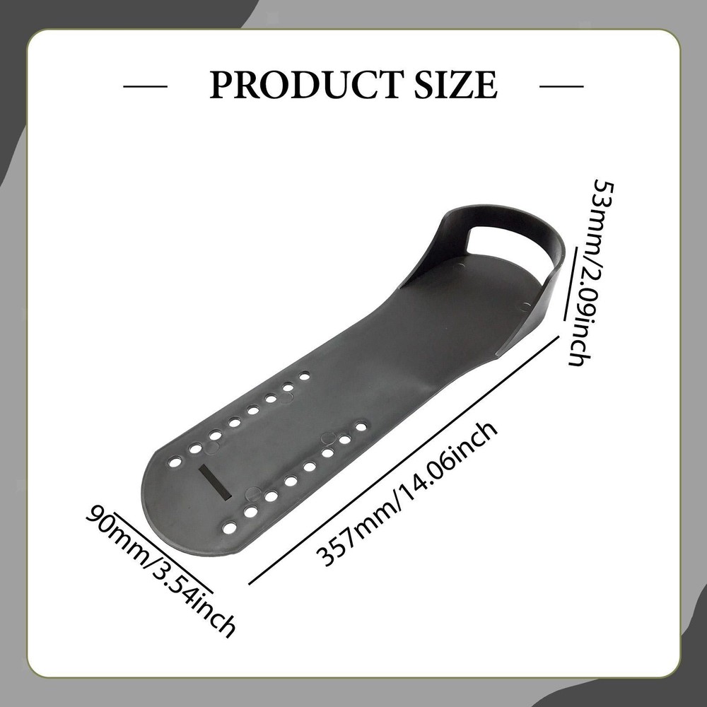 Rowing Machine Pedal Foot Pedal Exercising Replacement with Holes Versatile