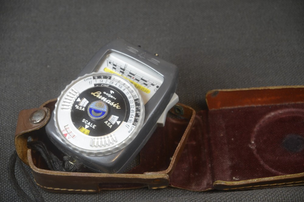 Lunasix light meter untested looks good