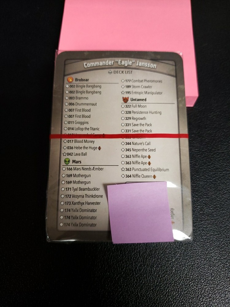 Unscanned Keyforge Deck With 5 Legacy Cards!!