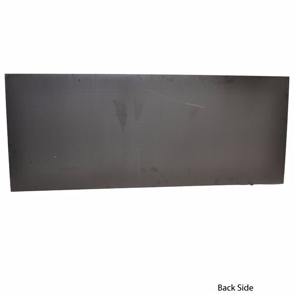 Boat Panel Material | 60 x 24 Inch Brushed Silver Plastic