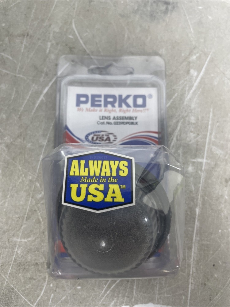 Perko Lens Delta Replacement Black/Clear #0239DP0BLK