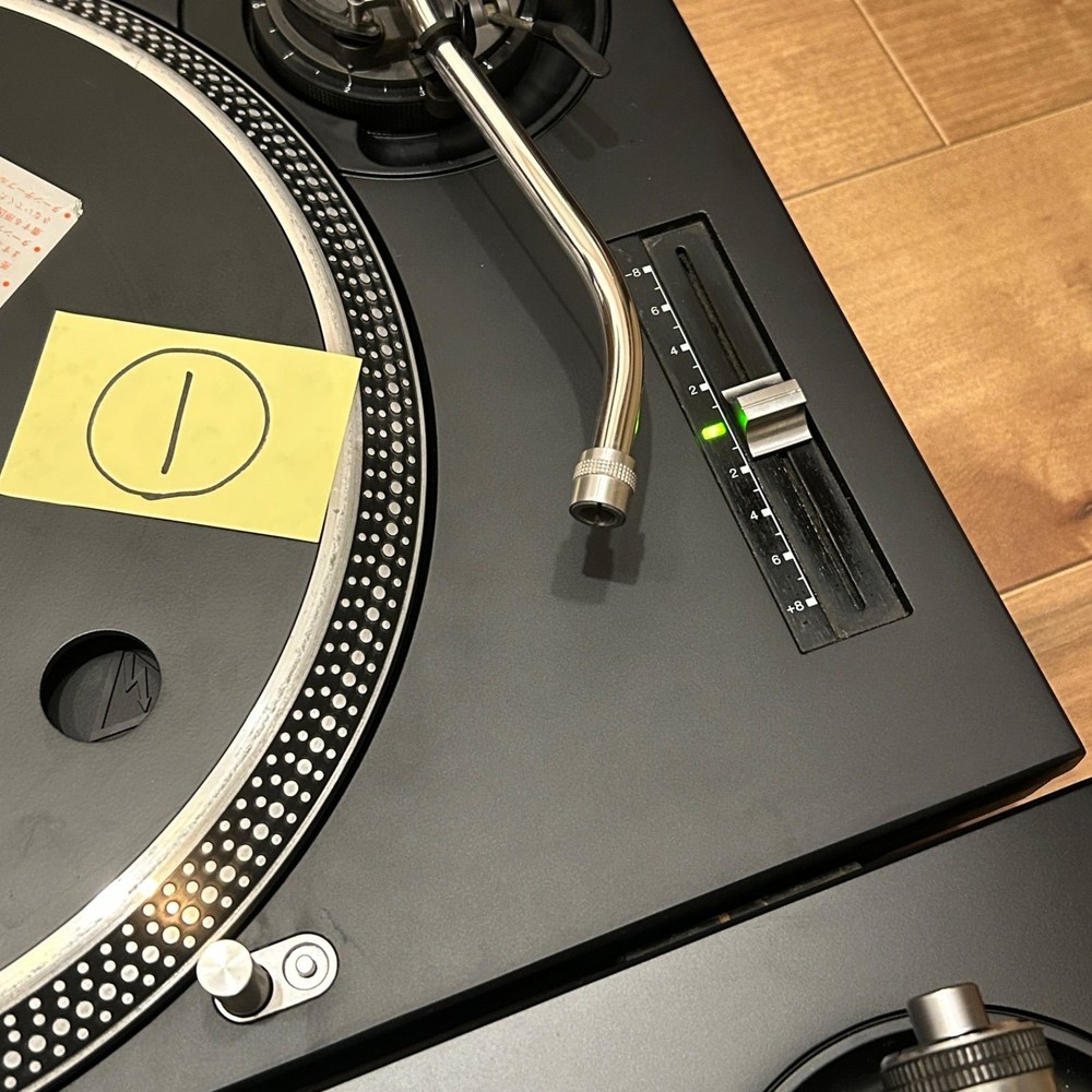 Technics SL-1200MK3 DJ Record Turntable System Pair Set Mogami FullyFunction