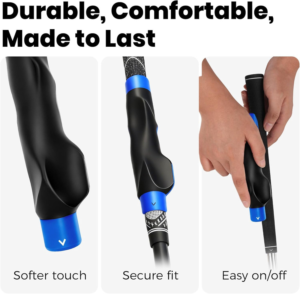 Golf Grip Trainer – Right-Hand Swing Trainer & Practice Grip Corrector for Prope