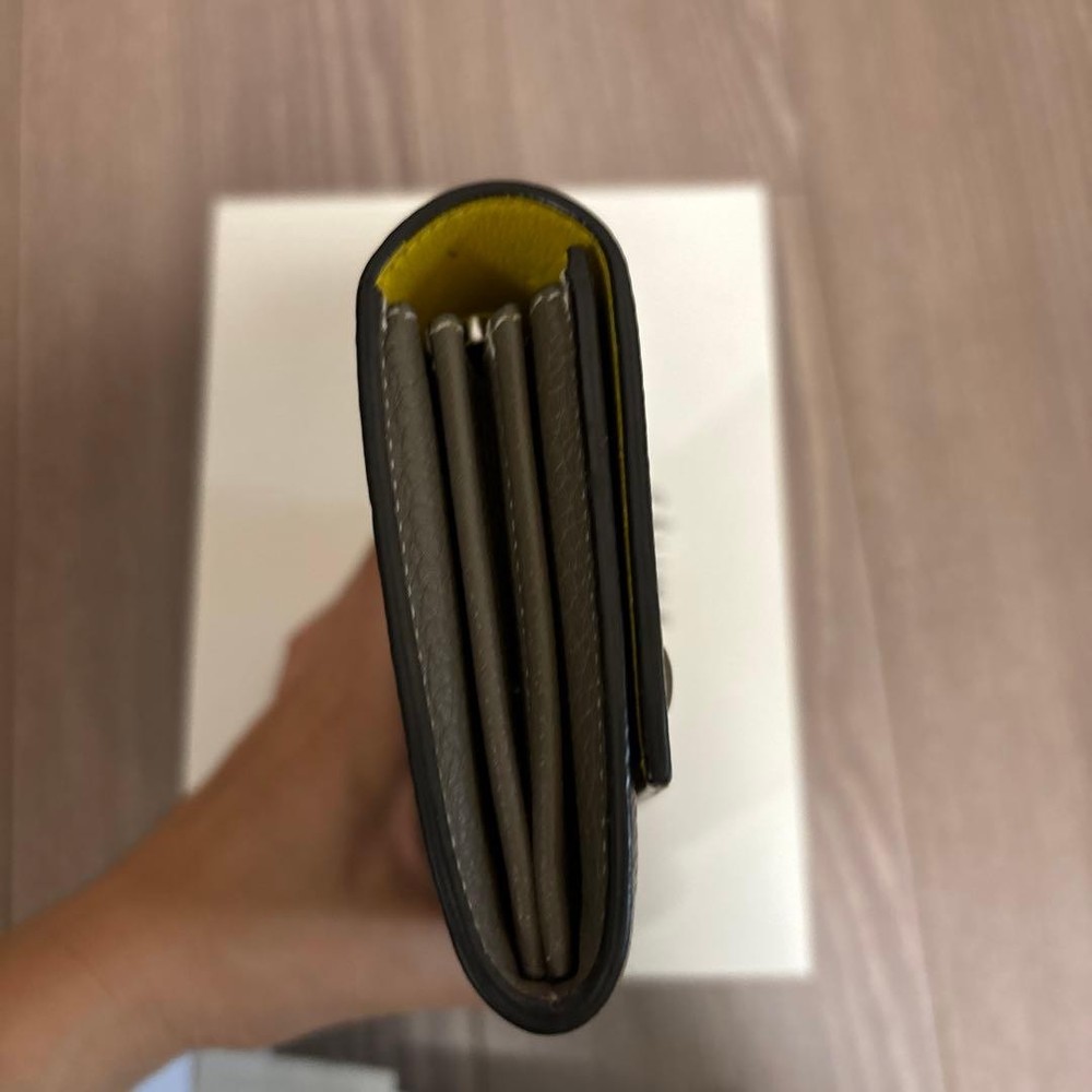 CELINE Large Flap Multi Function Long Wallet From Japan