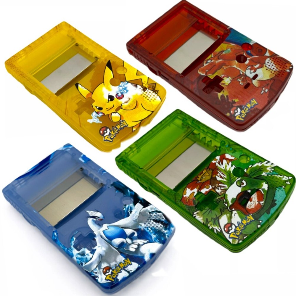 Nintendo Gameboy Color Laminated 2.0 Retro Pixel UV Printed Custom IPS Shell