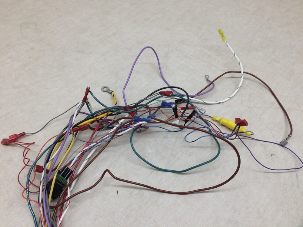 Nilfisk AquaMax Floor Scrubber Control Panel Interface Board W/ Wiring Harness