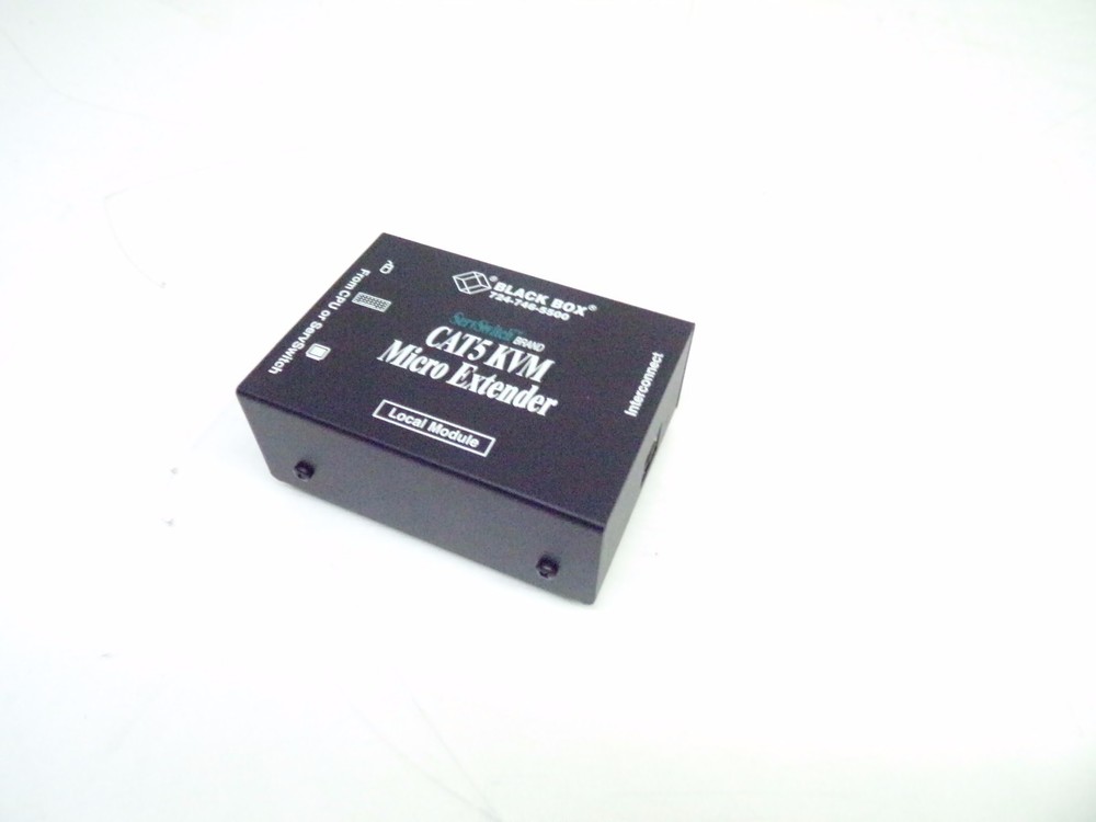 Black Box Cat5 KVM Micro Extender Local Module ACU3001A (ServSwitch)