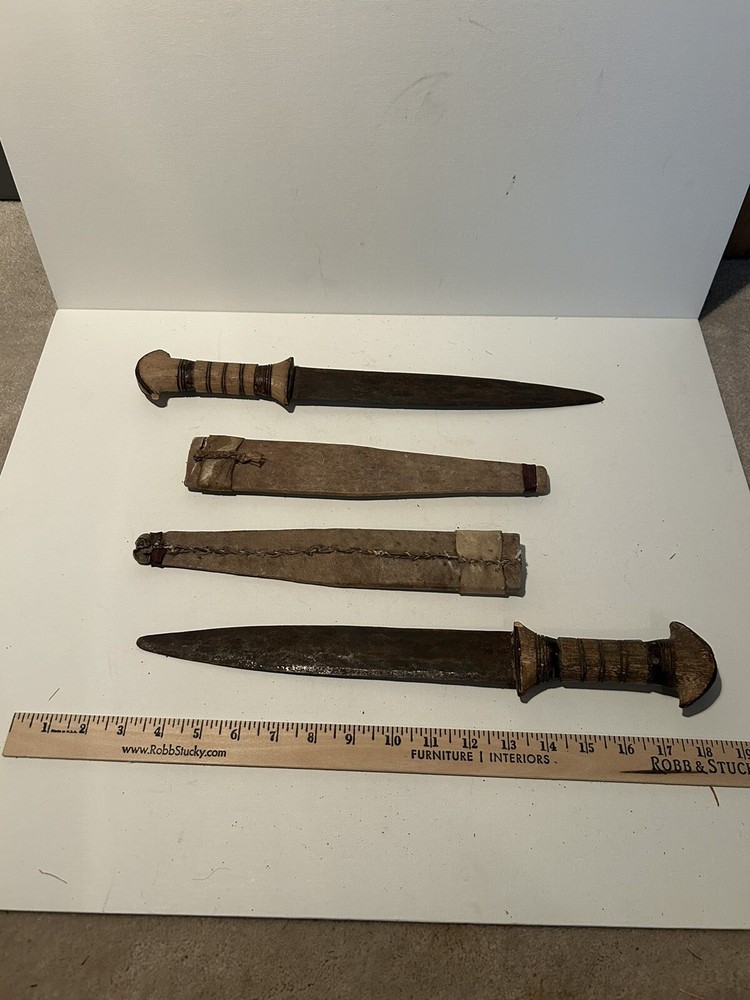 African Dagger Set Of 2