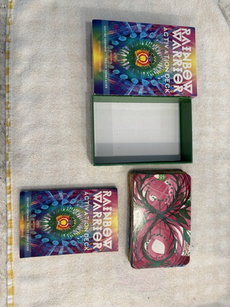 Rainbow Warrior Activation Oracle Deck & Guidebook 52 cards