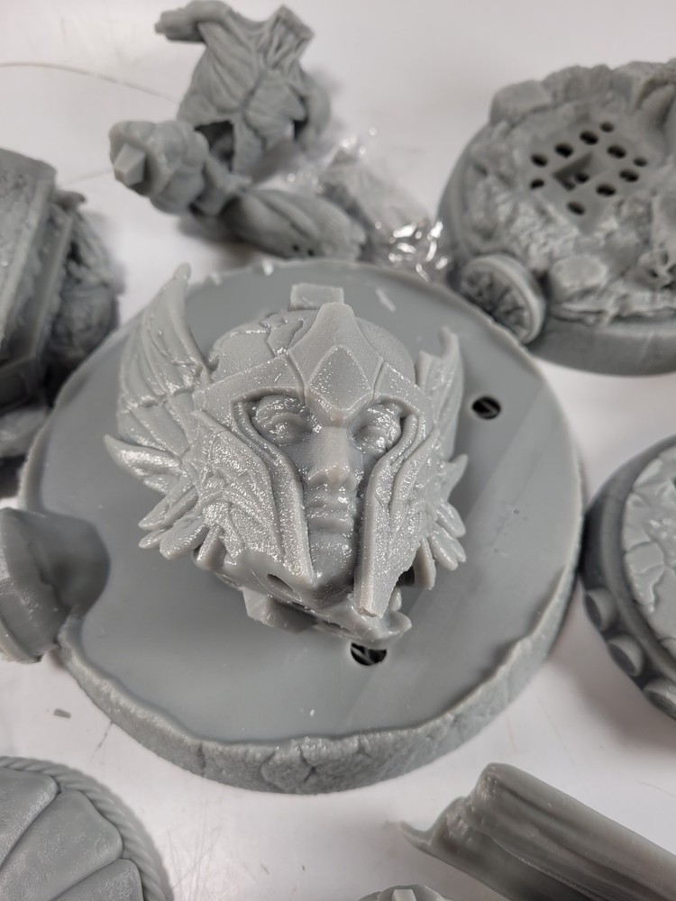 3D Printed Figures Fiction Creatures Unpainted