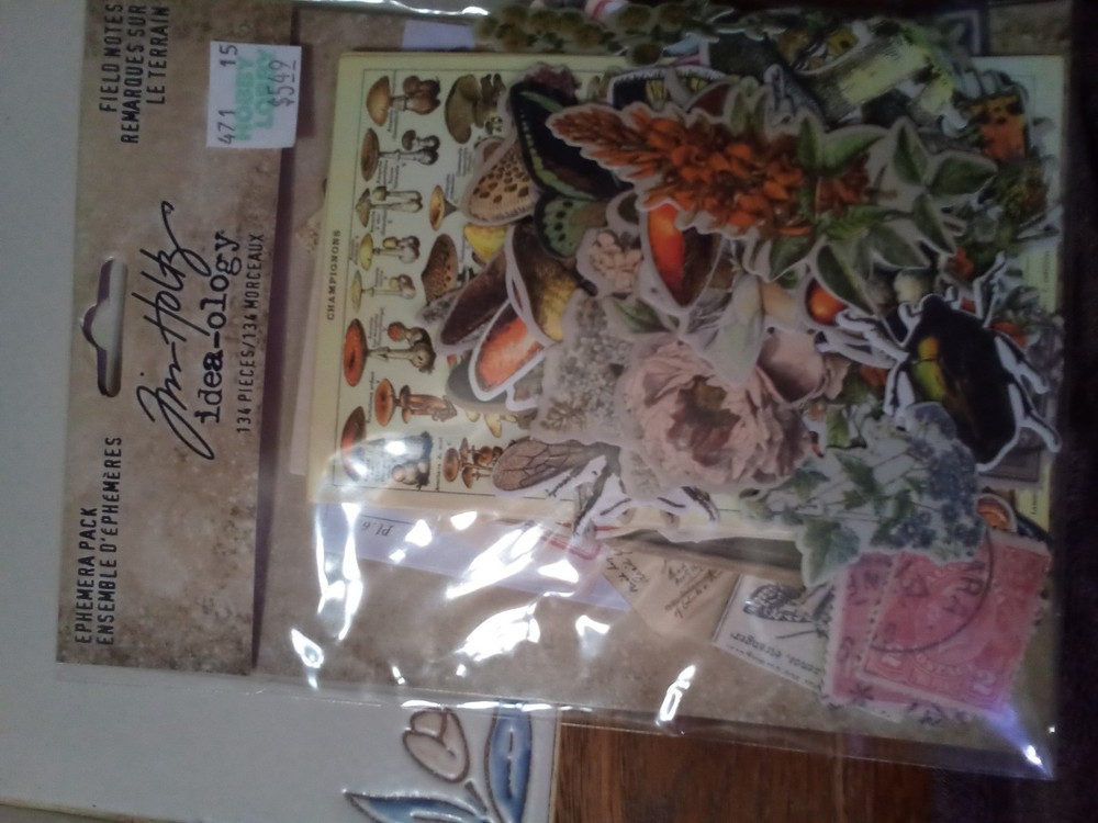 Tim Holtz idea-ology Field notes 134 pc... BUNDLE OPTIONS AVAILABLE