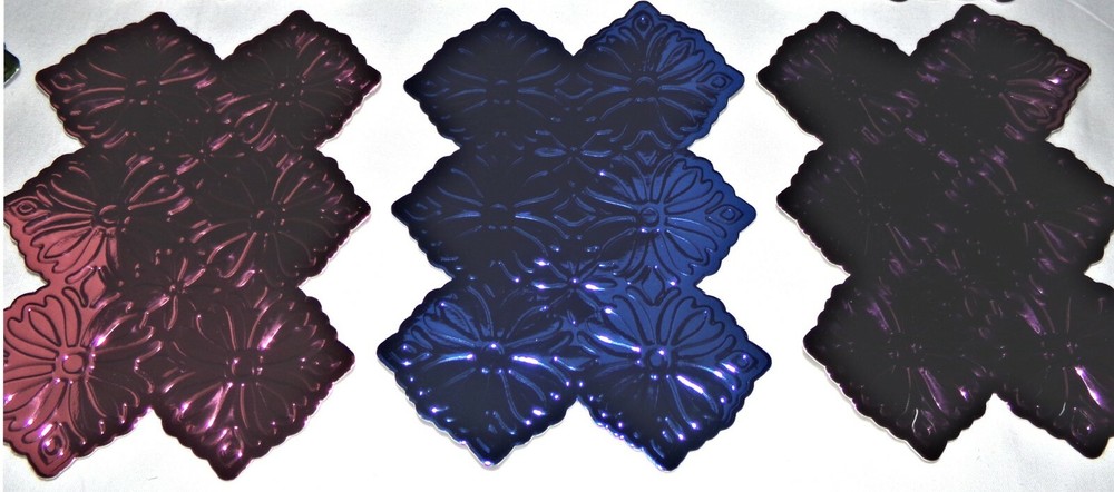 Birthday Layer Cut Emboss Folders Frames using Mirror Metallic Handmade Die Cuts