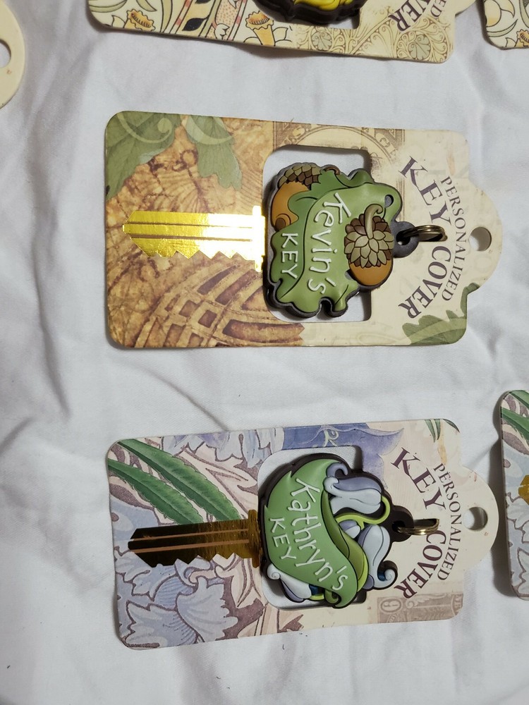 PERSONALIZED KEY COVERS NAMES THAT START WITH K & S & R