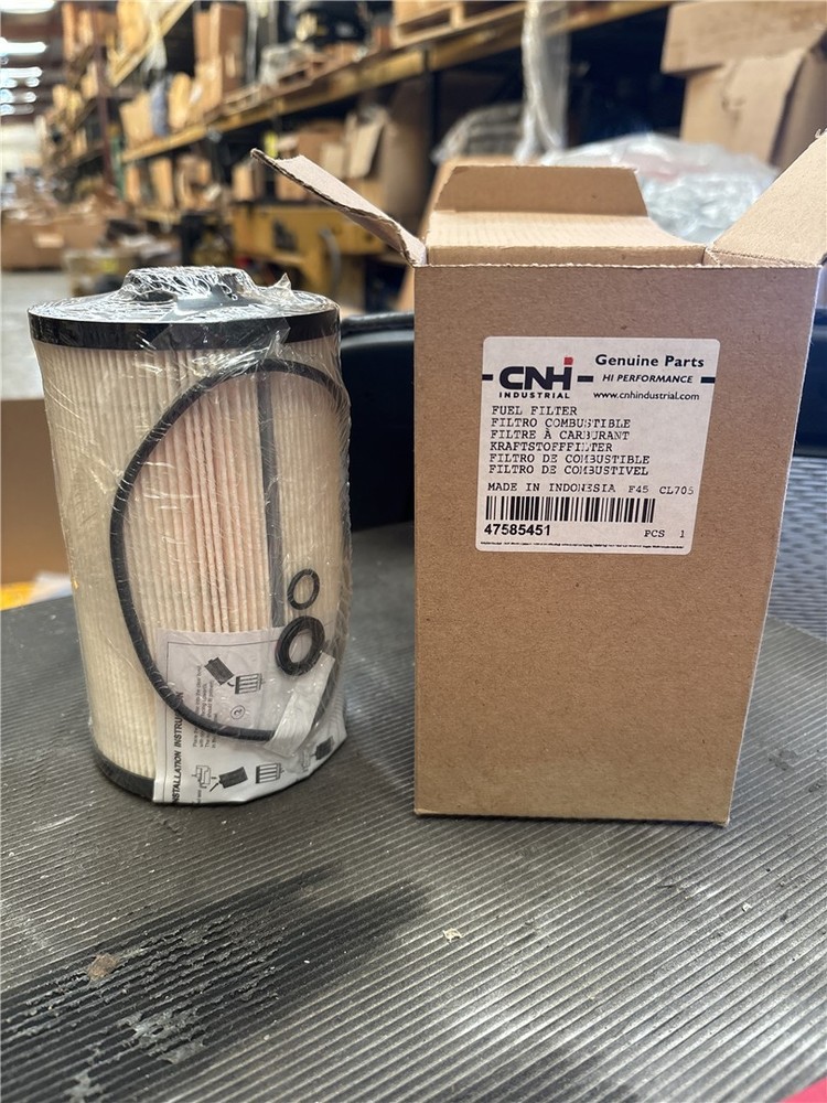 Cnh New Fuel Filter; 47585451