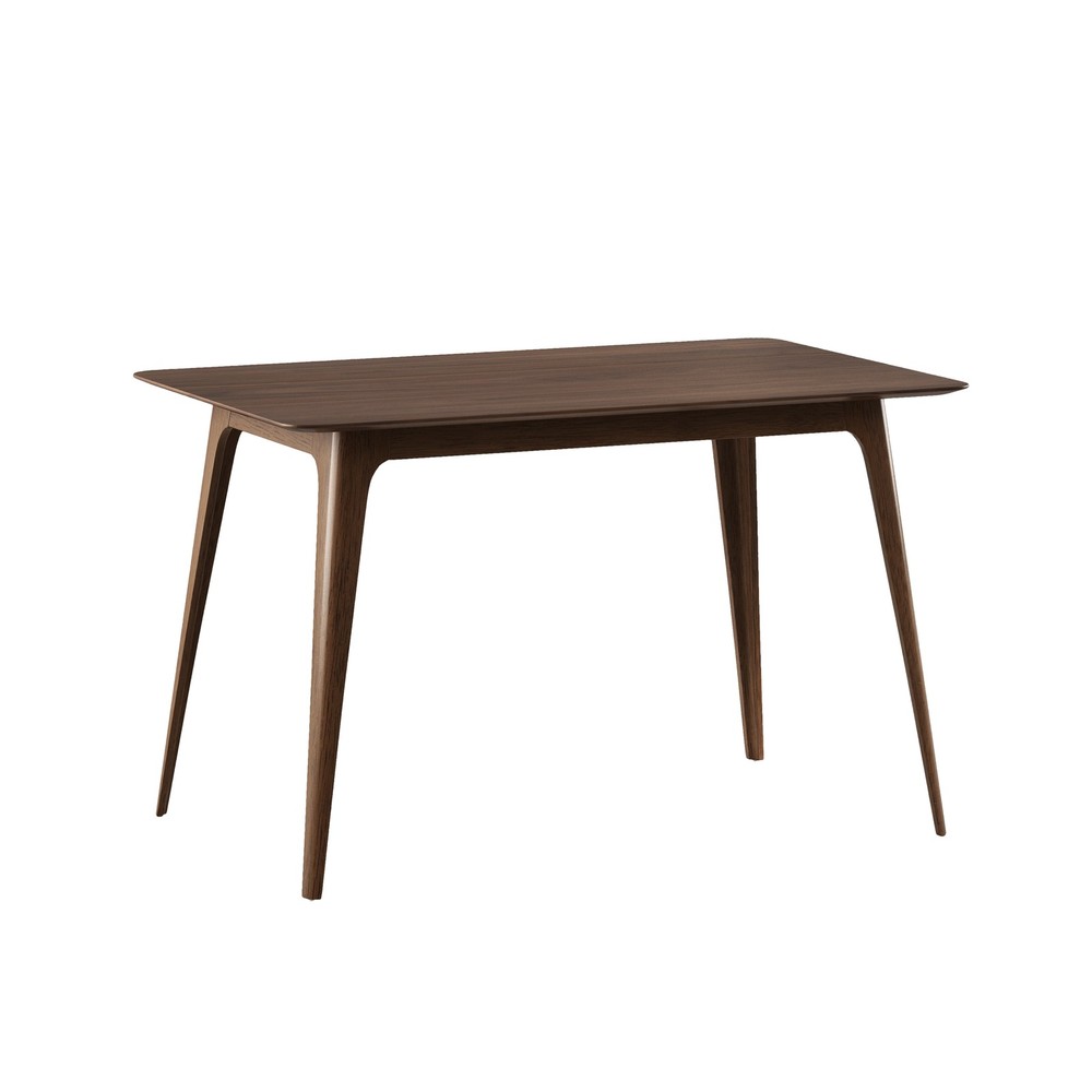 [Video] Dining Table Solid Wood Legs, Walnut