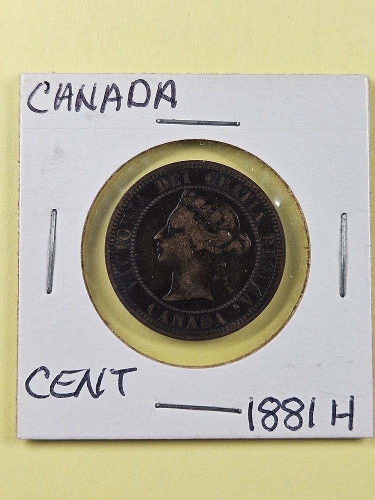 COIN - CANADA - 1 CENT 1881 H