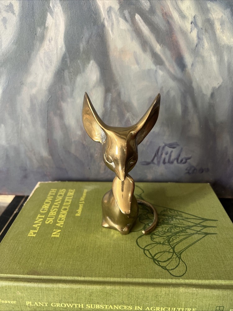 MCM Mouse Brass Figurine