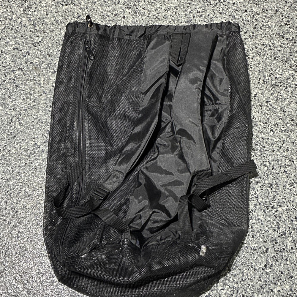 Deep Sea Diving Black Mesh Gear Bag