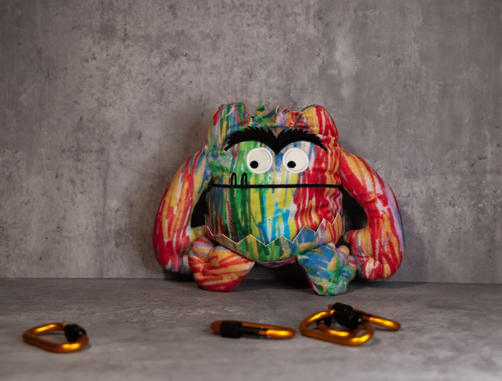 Rainbow Monster Chalk Bag