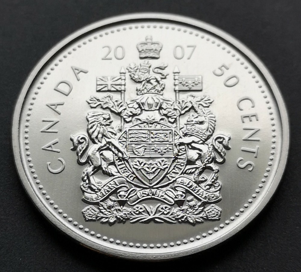 *** CANADA  50  CENTS  2007  ***  SPECIMEN  ***